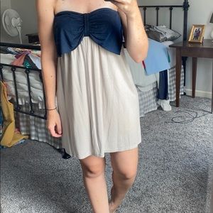 Strapless Bow Dress